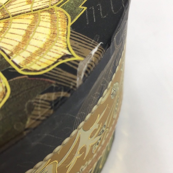 Vintage Punch Studio coasters box set Dream Believe Flower Butterfly gold 12pc - Picture 9 of 9